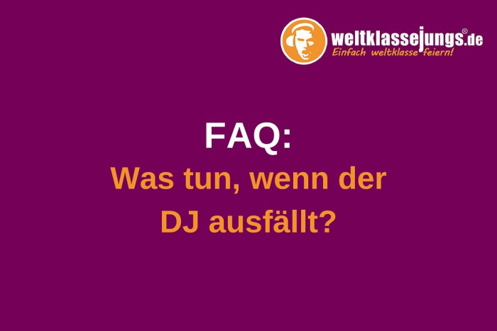 DJ erscheint nicht zur Feier