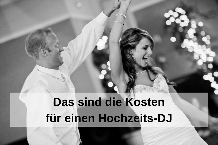 Kosten Hochzeits-DJ