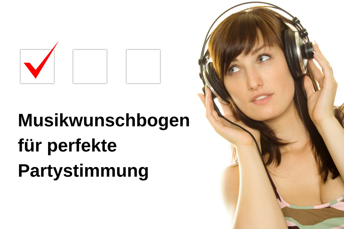 DJ-Musikwunschbogen
