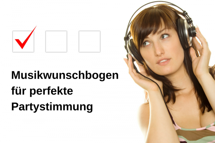 DJ-Musikwunschbogen