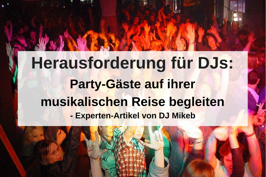 DJ-Herausforderung musikalische Reise