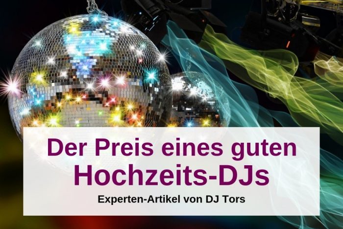Kosten Hochzeits-DJ
