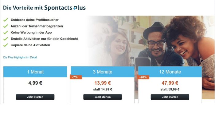 Spontacts Plus