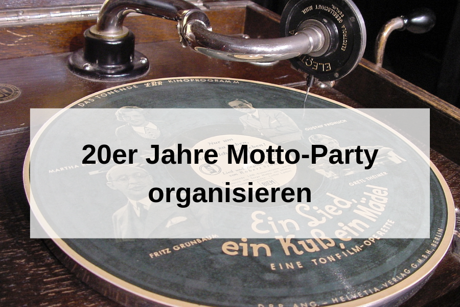 20er Jahre Grammofon