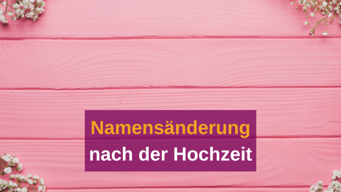 Namensänderung