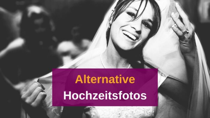 Alternative Hochzeitsfotos