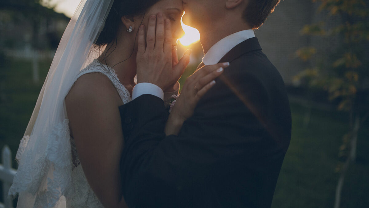 romantische Hochzeitsfotos