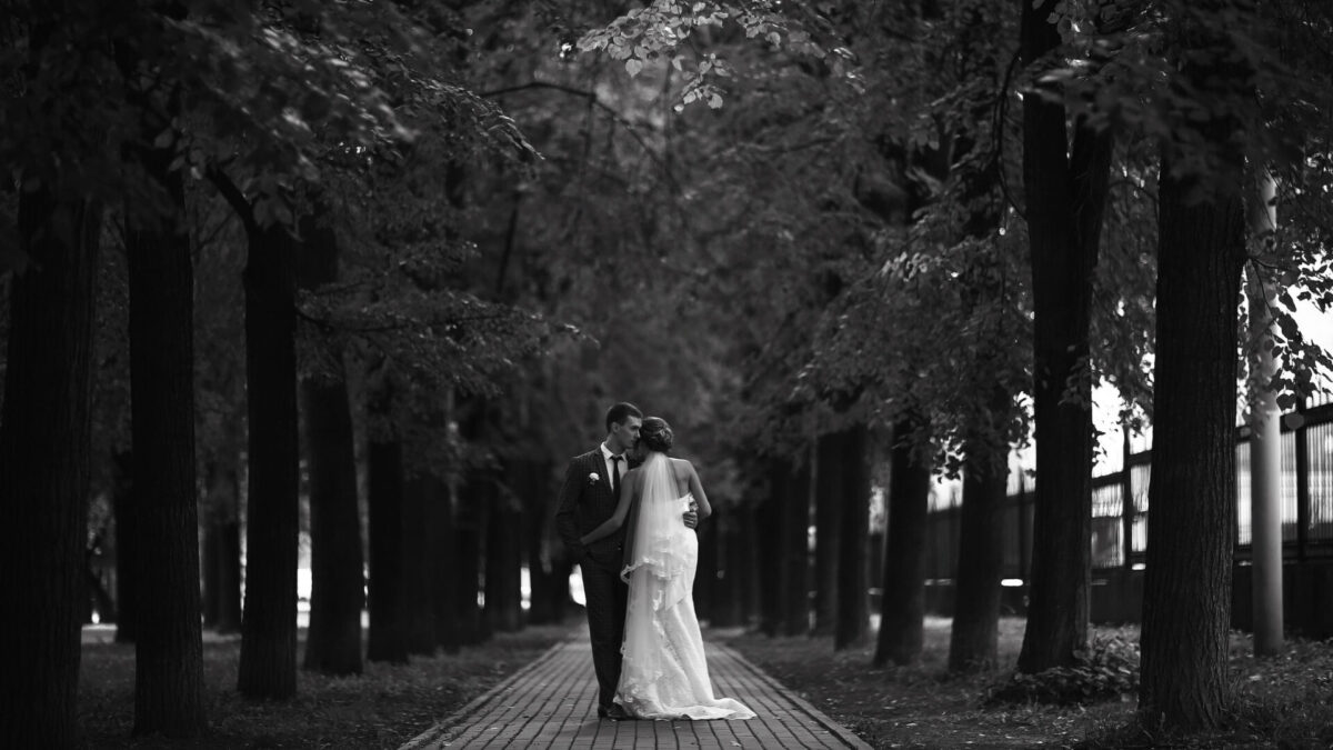 romantische Hochzeitsfotos